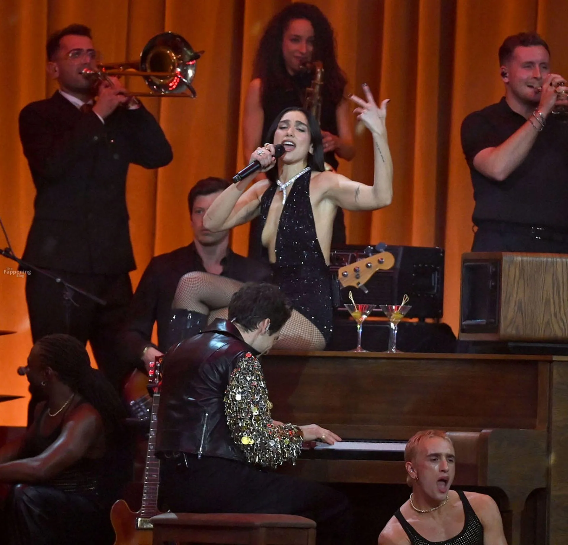 Dua Lipa Performs on Stage at The BRIT Awards 2026 (31 Photos)
