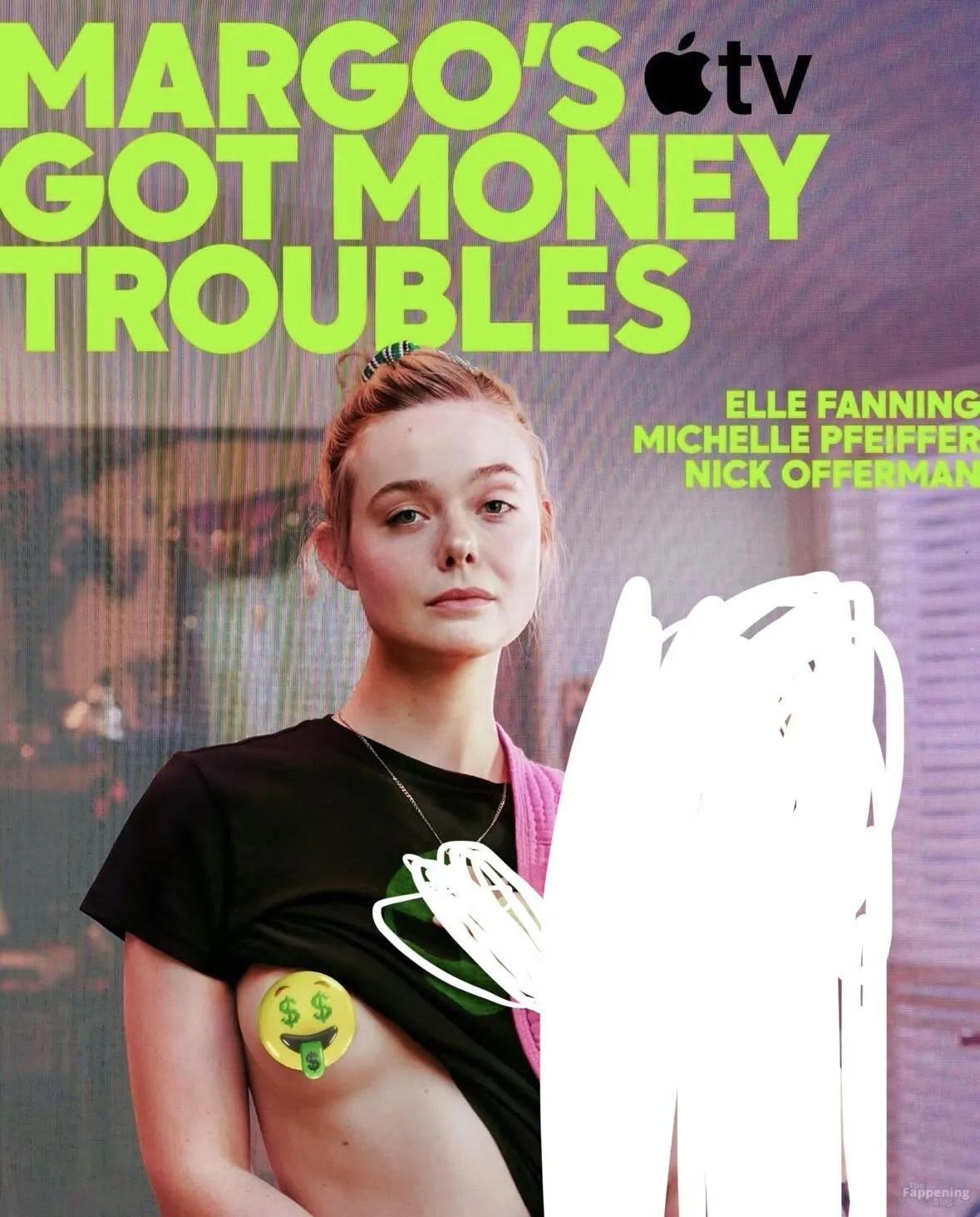 Elle Fanning Poses Almost Nude For the “Margo’s Got Money Troubles” (9 Photos)
