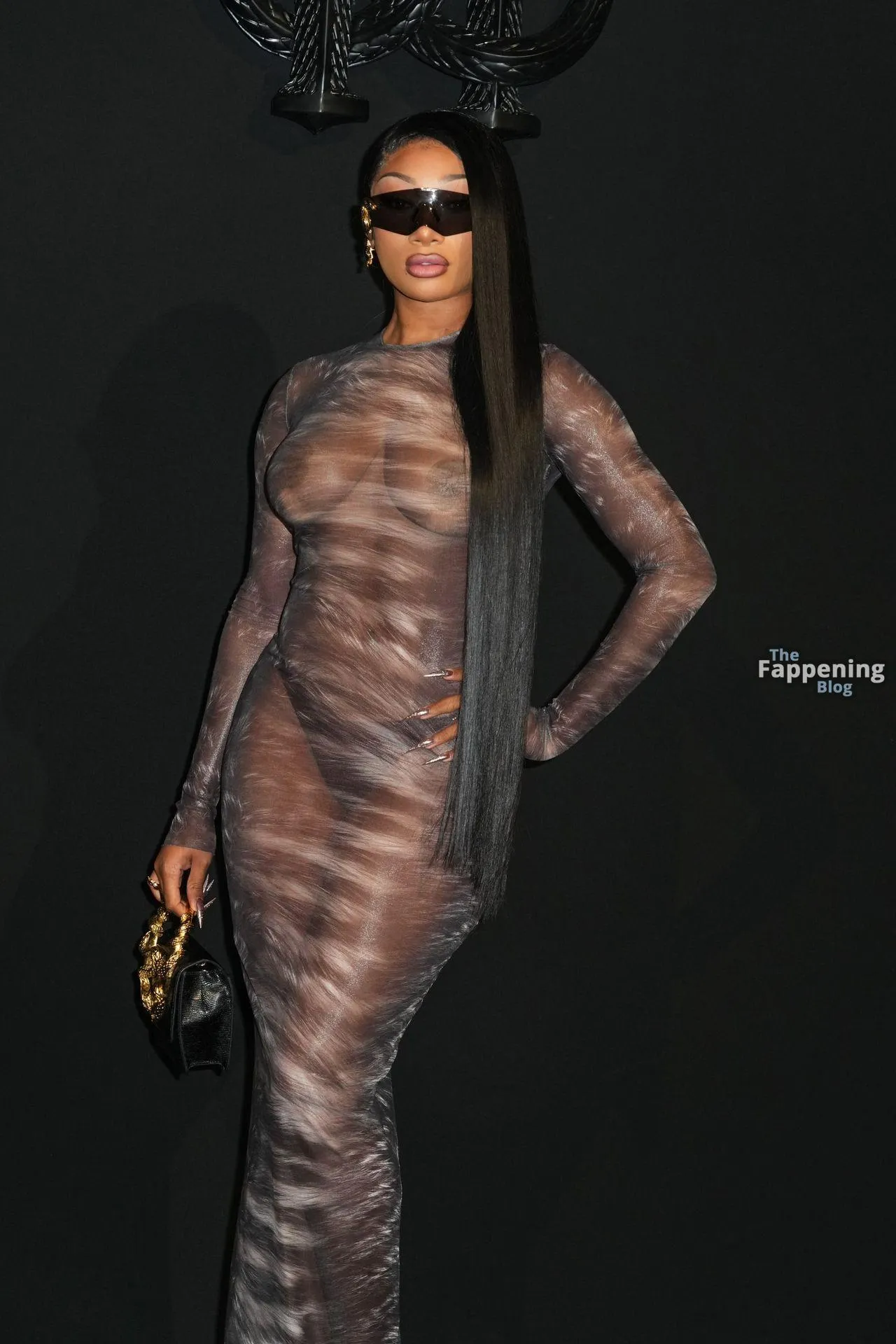 Megan Thee Stallion Flashes Her Nude Boobs in Milan (57 Photos)