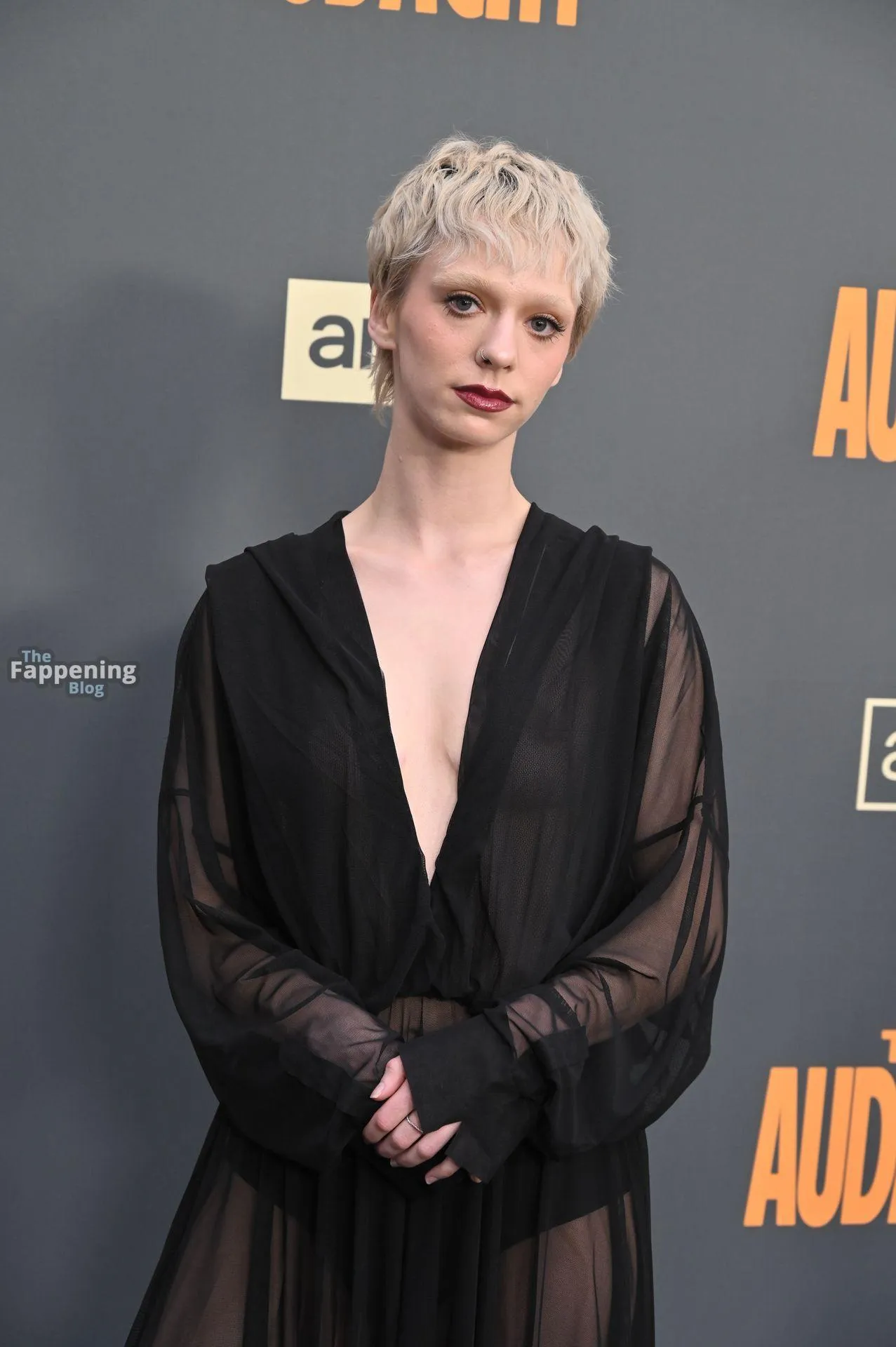 Jess McLeod Flashes Her Nude Tits at “The Audacity” in LA (20 Photos)
