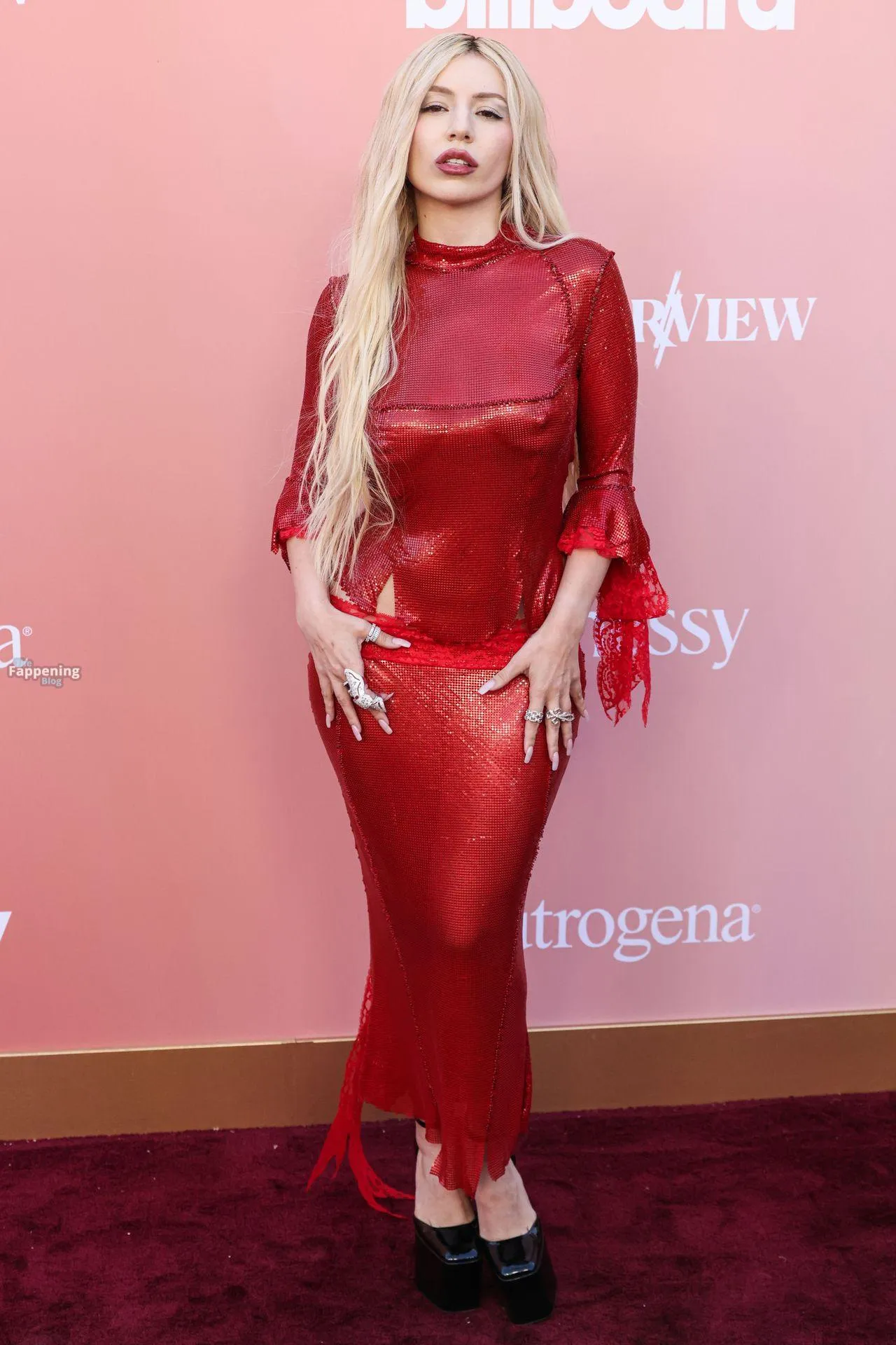 Ava Max Shows Off Her Pokies at the 2026 Billboard Women In Music (37 Photos)