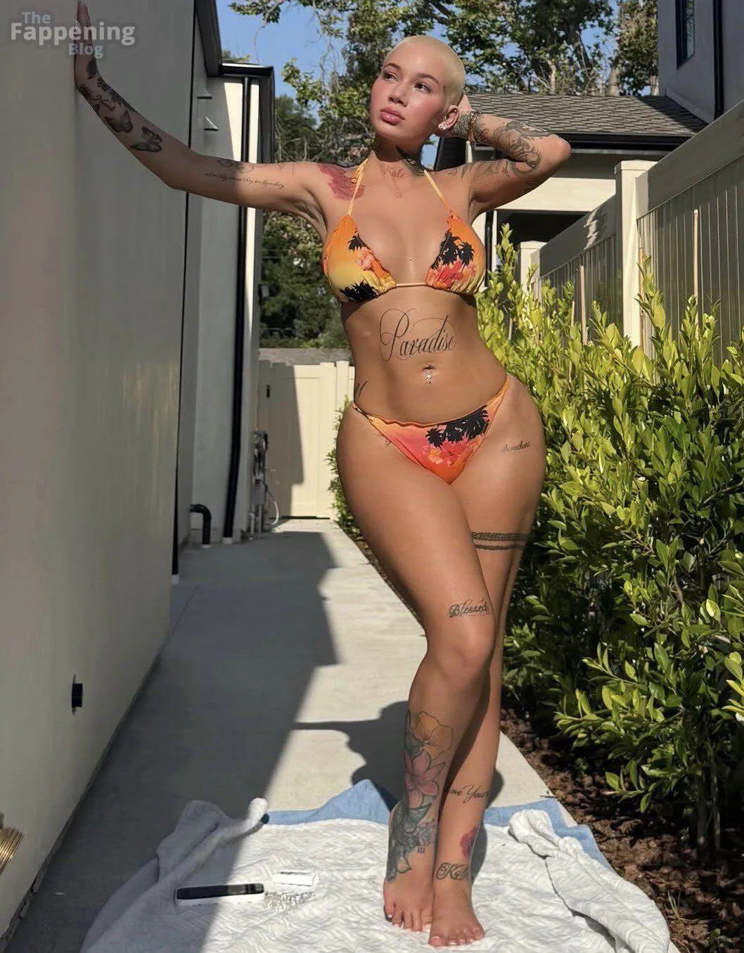 Bhad Bhabie Shows Off Her Sexy Bikini Body in a New Shoot (5 Photos)